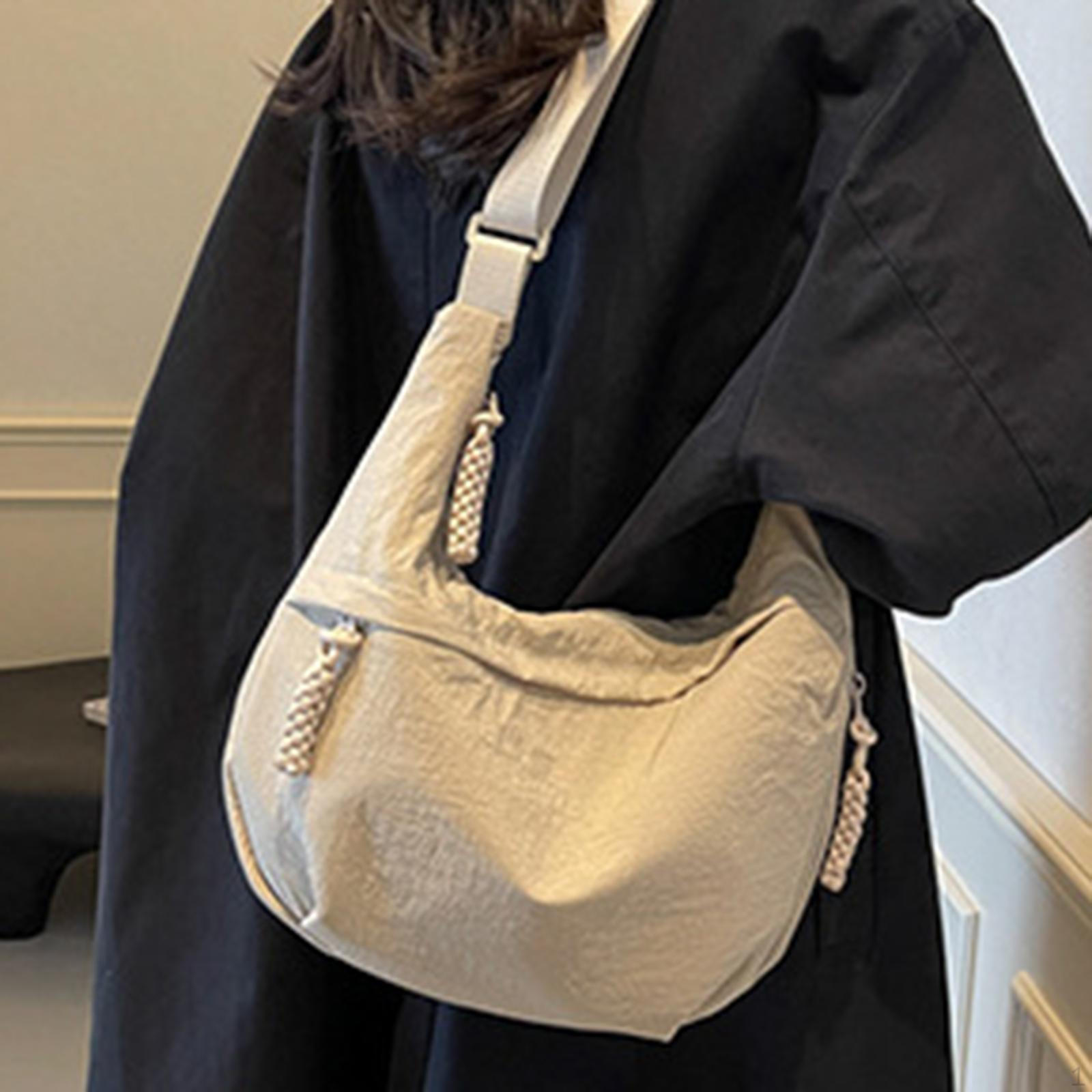 

Нейлоновая сумка через плечо, модная, вместительная, простая, для путешествий, езды на велосипеде