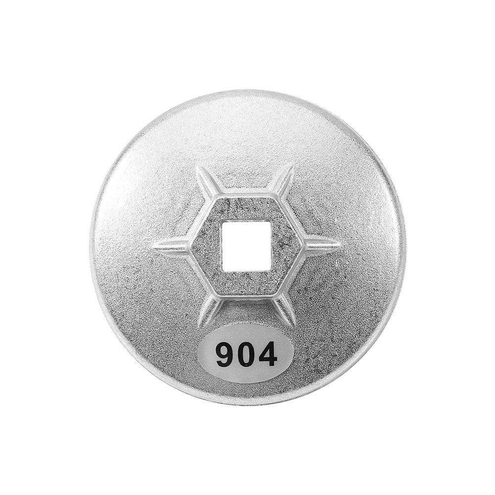 Filter Wrench 79mm 15 Flutes Aluminum Filter Cap Wrench Cartridge Style