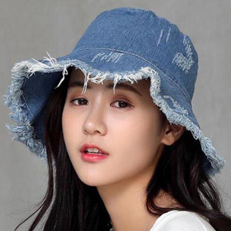 Buy Womens Denim Bucket Hat Casual 
