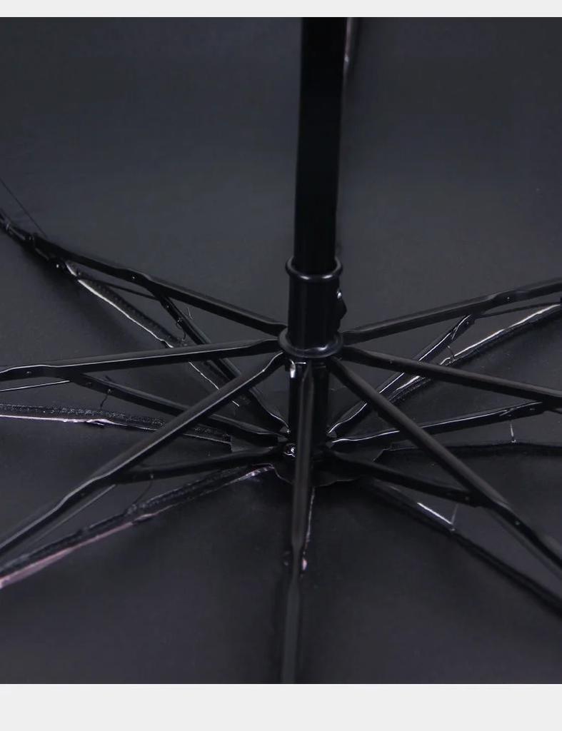 Folded Retro Embroidered Lace Double Layer Vinyl Three-fold Umbrella Wedding Umbrella