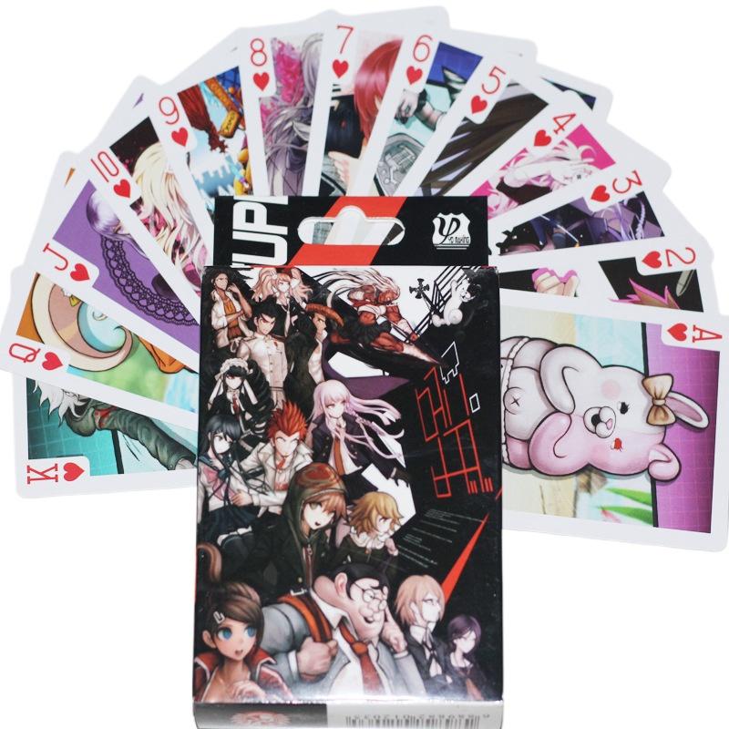 Anime Monokuma Poker Cards Danganronpa Cartoon Accessories