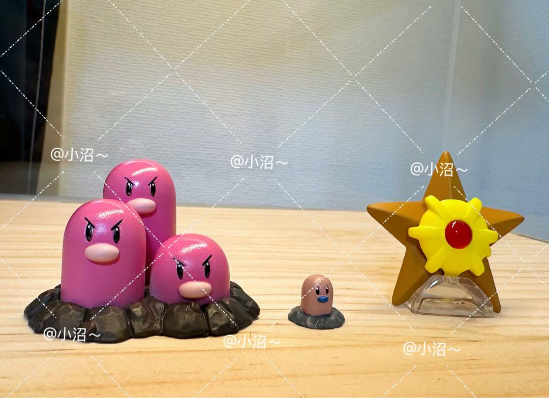 

[USED] Pokemon Scale World Shiny Diglett, Dugtrio