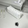 Multi-functional Star Polka Dot Storage Bag Large Capacity Zipper Design Pencil Case Stationery Bag Students