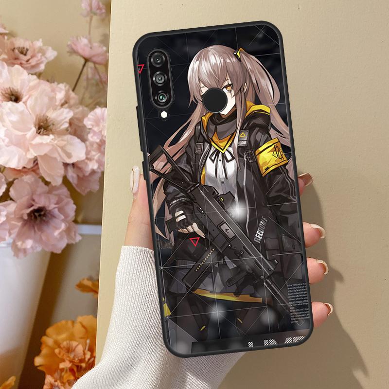 Girls Frontline Game For Huawei Nova Y70 Y91 Y61 Y73 Y72 Y90 Y60 12s 12i 11i 8i 9 10 SE P40 Lite P30 P60 Pro Case