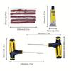 All-Vehicle Repair Kit - Multi-Tool Set with 5 Self-Tapping Screws & Rubber Cement, Portable Flat Tire Fix for Roadside