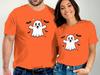 Cute Ghost T-Shirt, Spooky Season Shirt, Halloween Ghost Tee, Kawaii Ghost Shirt, Funny Halloween TShirt, Boo Ghost Shirt, Fall T-Shirt
