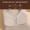 Women's Seamless Thermal Mesh Vest with Built-in Bra