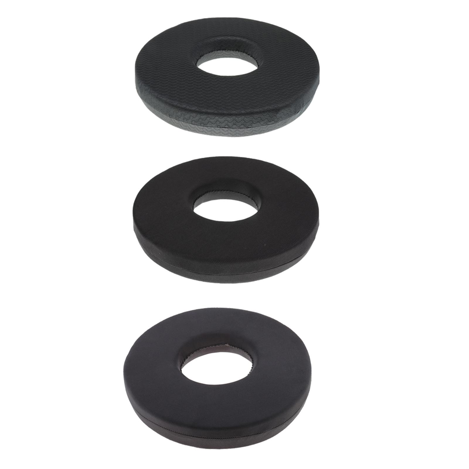 

Breathable Sponge Cushion Donut Seat Pad Pressure Relief Support for Coccyx Hip Bursitis Office Chair 30x11cm