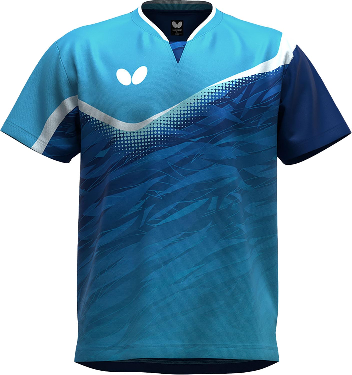 

Butterfly Game Wear Laurie Shirt Sky SS (Table Tennis) 174