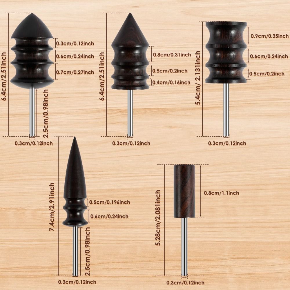 Black Leather Burnisher Handmade Electric Polishing Slicker Leather Edge Polishing Slicker  Craft