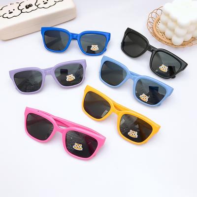 Cestovní opalovací krém Péče o oči Dětské sluneční brýle Silikonové měkké rámy Polarizované světlo Dívčí módní brýle Chlapecké klasické sluneční brýle