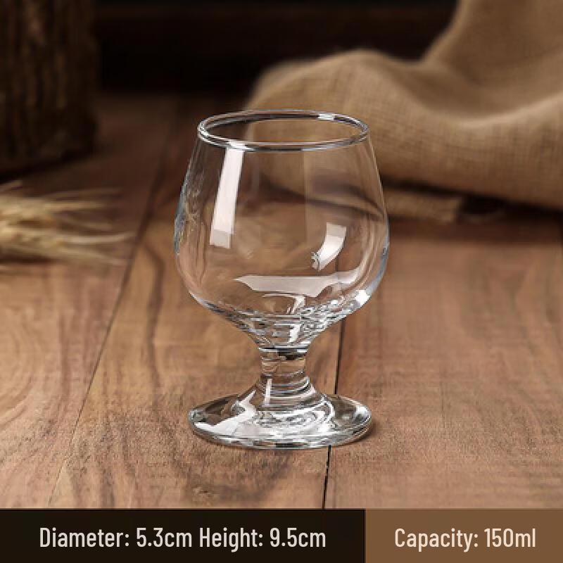 Creative Short-Stem Whiskey and Brandy Glass Set