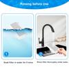 Pack Of 2 T Shaped Suction Cup Cat Water Fountain Filters With Multi Layer Filtration For Clean Fresh Drinking Water