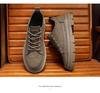 2025 Men's Autumn Leather Low-Top Martin Boots - Soft Sole Casual Workwear Shoes.