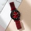 Digital Fashion Student Ladies Watch Women's Watch Magnet Strap Quartz Watch