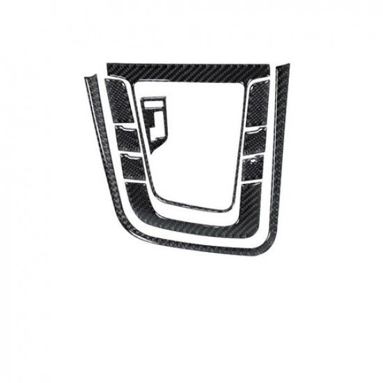 Interior Gear Shift Panel Cover Trim Carbon Fiber for Hyundai Elantra 2016-2018