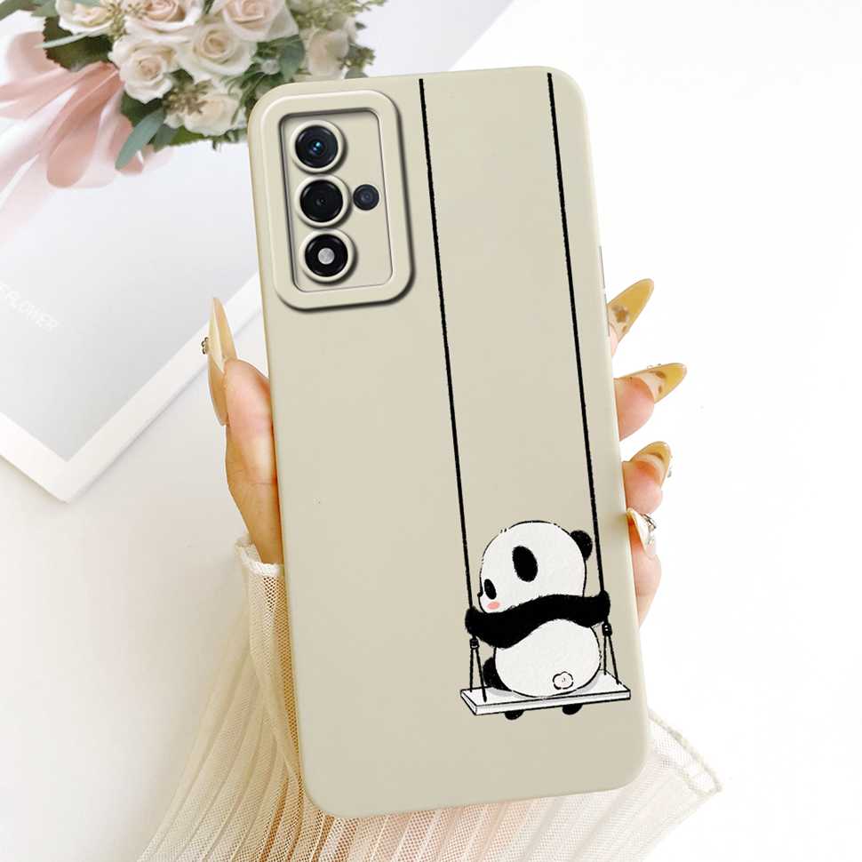 For Oppo A93s 5G Case New Design Floral Print Soft Silicone Back Cover For Oppo A93s 5G PFGM00 Bumper Phone Cases