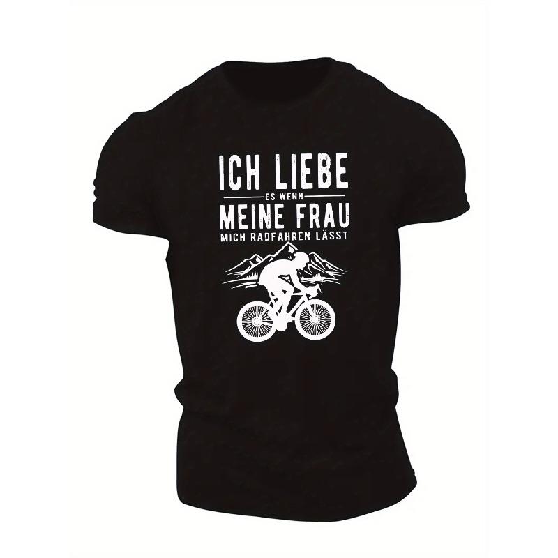 European sizes Fun German Men S Short Sleeve T-Shirt Summer T-Shirt Top S