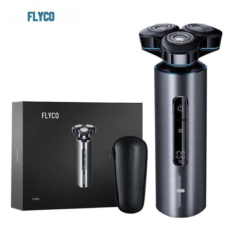 

FLYCO FS988 Smart Washable 3-Head Electric Shaver