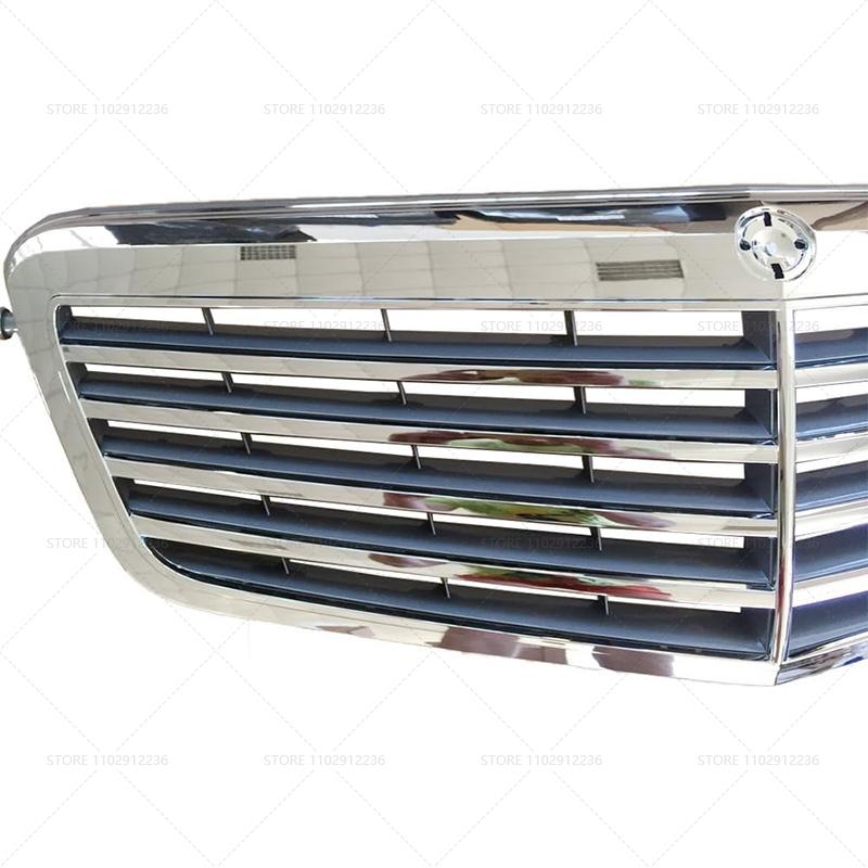 for W212 Mercedes Benz E200 E220 E250 E300 E350 E400 E63 Front Bumper Radiator Grill Mesh Middle Net Grid Base 2128800983
