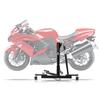 Zentraler Motorradheber - ConStands Power-Evo - Kompatibel Kawasaki ZZR 1400 - Kapazität 300 kg - Leicht 17 kg