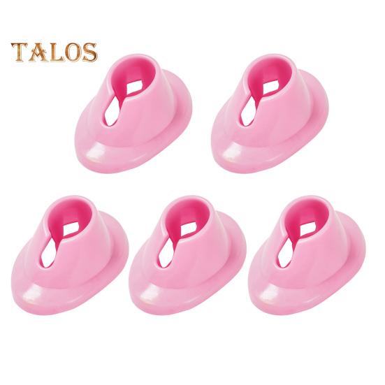 

5 шт. силиконовый держатель для бутылочек с лаком для ногтей, подставка для бутылочек с защитой от проливания, стабилизатор для бутылочек с лаком для ногтей для демонстрации маникюра, профессиональный инструмент для дизайна ногтей розовый