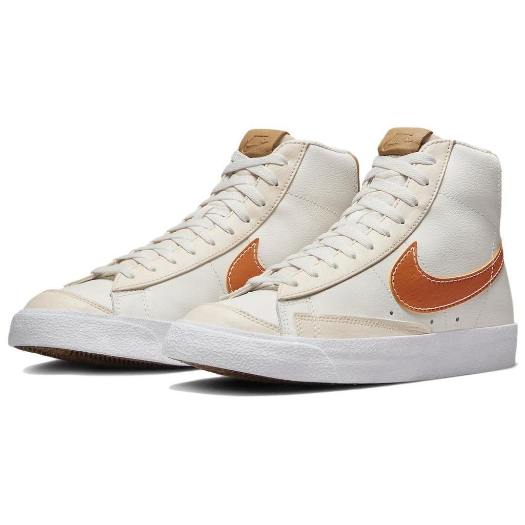 Nike Blazer Mid 77 EMB Inspected By Swoosh Men Sneakers Cream Phantom Pearl-White DQ7674-001