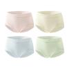 Yalu Women's Ice Silk Seamless Antibacterial Briefs (4-Pack)