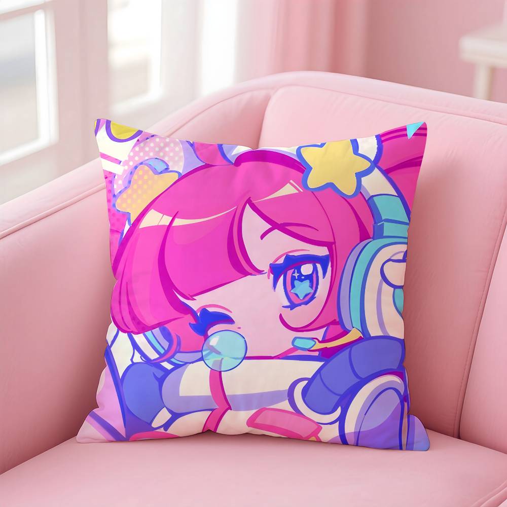 Game M-Muse D-Dash Pillow Case Comfort Sofa Bed Silky elegant Invisible zipper Custom Decorative cushion cover
