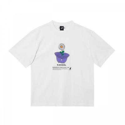 KANGOL Legacy Poetic Bloom Tee 2838 Off White