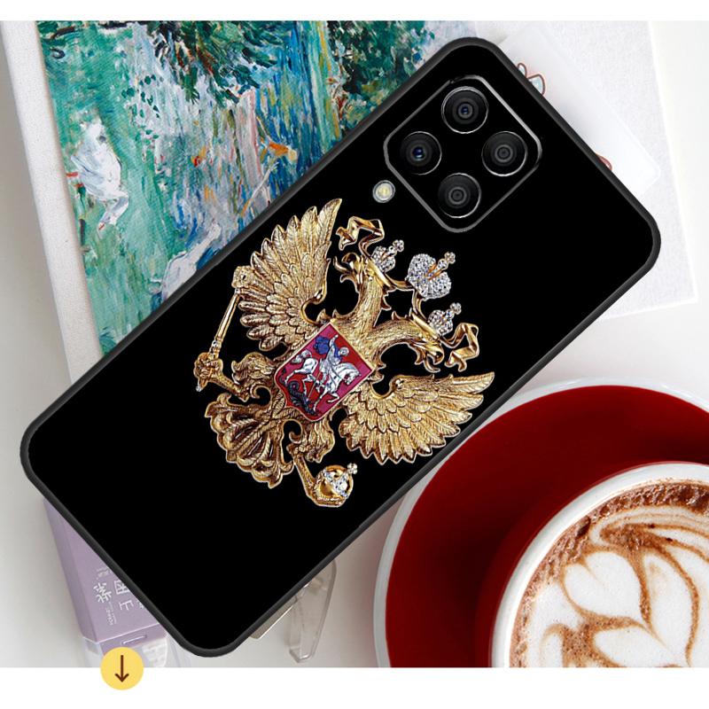 Russia Russian Coat Of Arms Case For Samsung Galaxy M13 M16 M11 M21 M31 M20 M23 M54 M14 M34 M52 M32 M12 M36 M56 M15 M55
