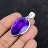 Faceted African Amethyst Pendant 925 Sterling Silver Pendant Very Pretty Gemstone Pendant Dainty Jewelry Handmade Pendant Gifts for Mother