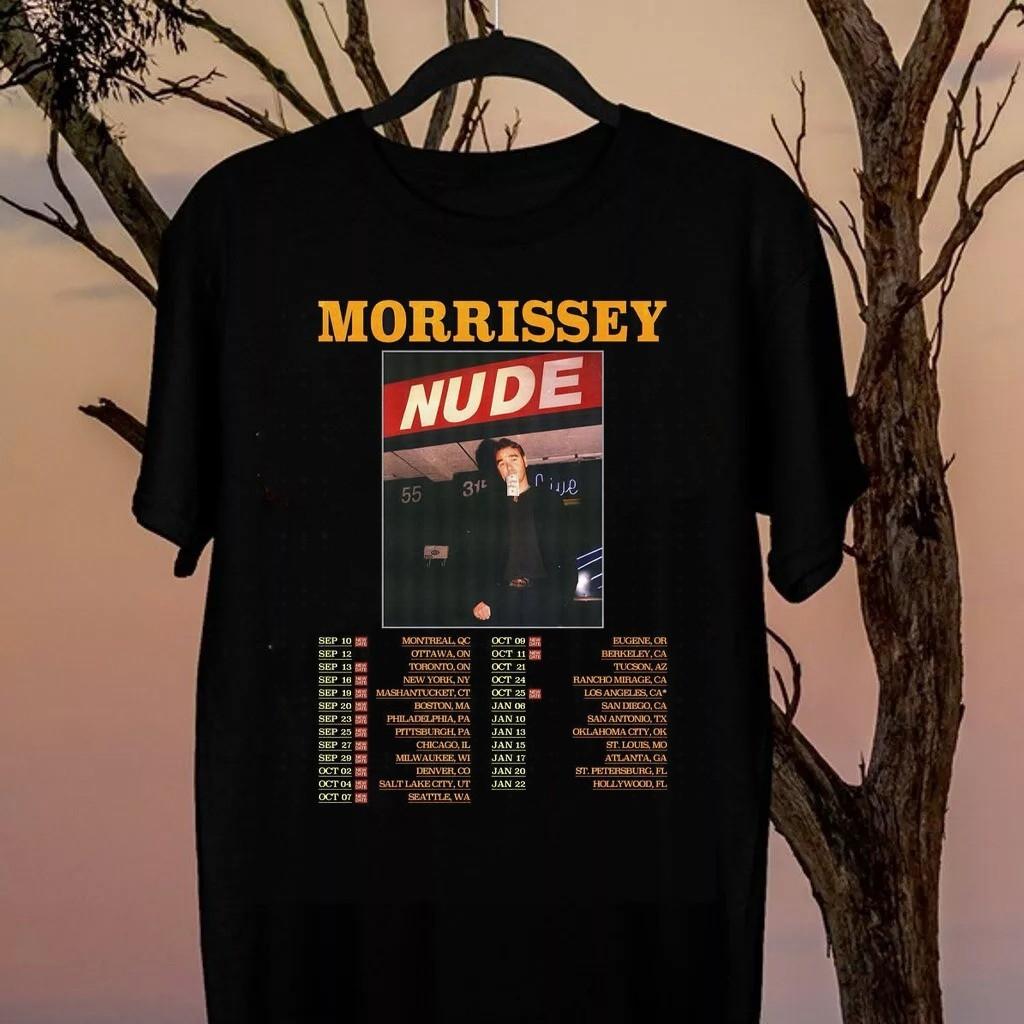 Hot Morrissey Tour Dates Black Cotton Shirt Gift For Fan PP2840 XXL