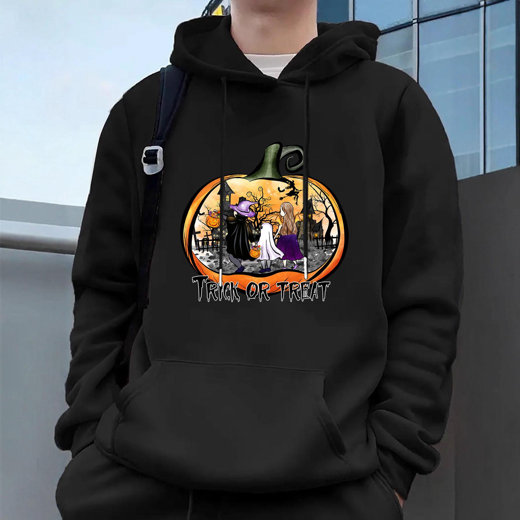 

Хэллоуин Мужские повседневные худи флис хип-хоп 250 г/м² однотонный пуловер толстовка мужская спортивная одежда одежда толстовка мужская одежда S темно серый