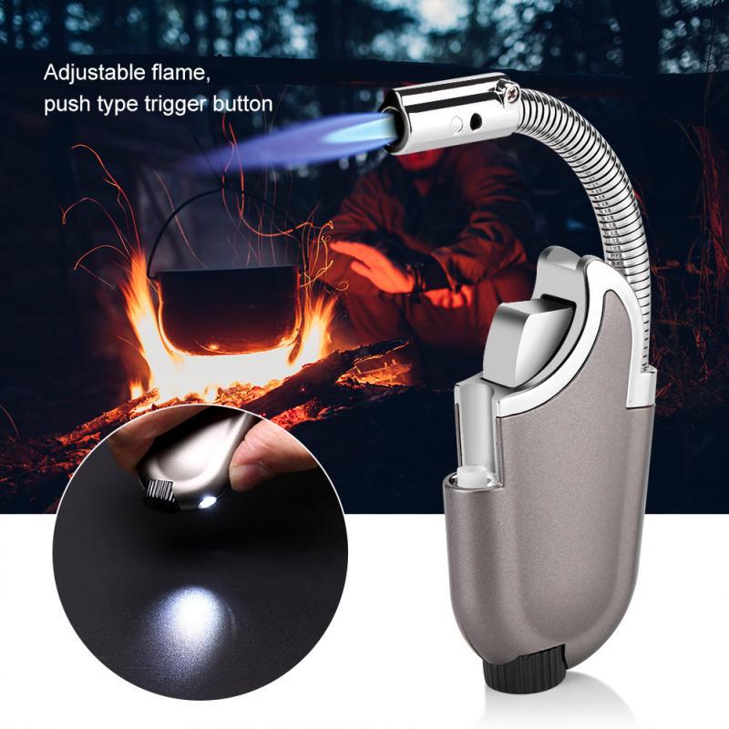 

Многоразовая бутановая зажигалка с гибким наконечником, для кухни и барбекю