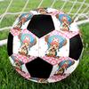 1pc Boa Hancock One Piece Football Soccer Ball Size 5 Indoor Soccer Ball Fashion Colorful Backyard Game -Great For Sports Fans Gift HE55