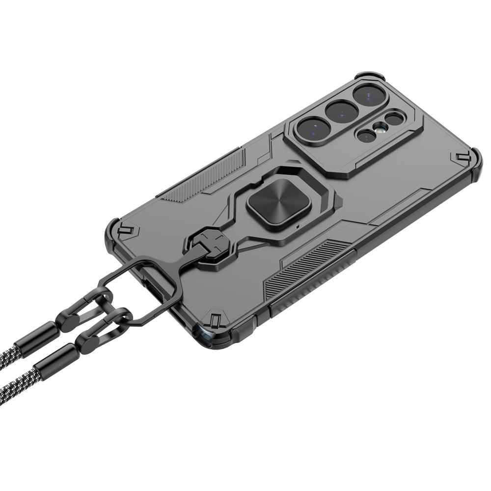 Armor Case For Samsung Galaxy S26 Ultra S26+ S26 Plus S 26 5G Coque Ring Holder Shockproof Lens Protect Cover