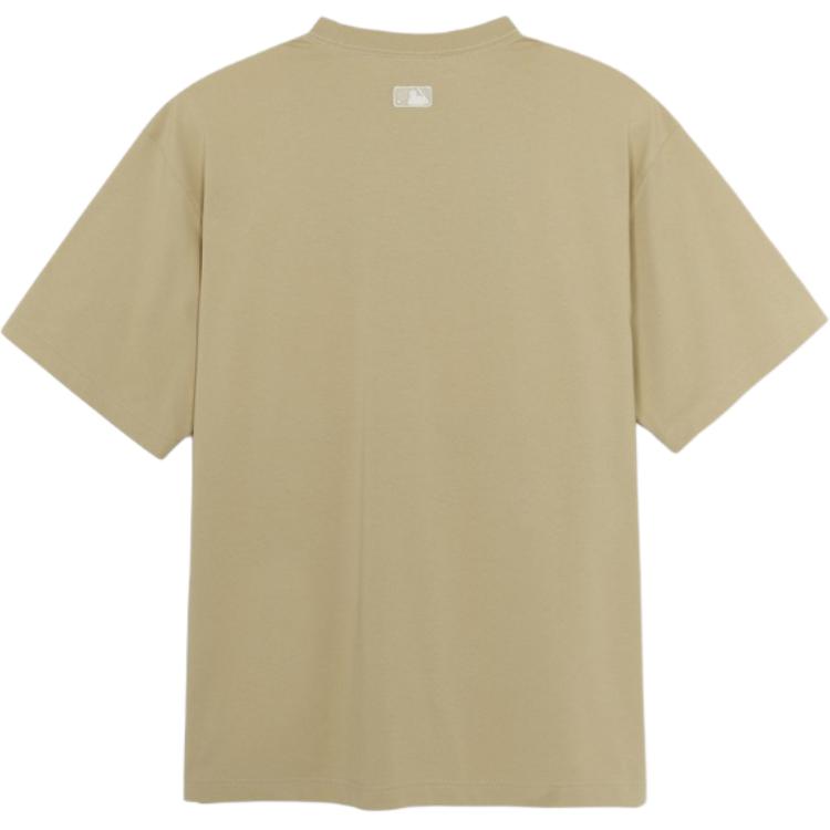 New MLB T Shirts Men's Khaki 3ATSN0154-43BGL