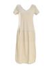One Piece Undergarment Sarara Beauty Yukata Slip Japanese Clothes Underwear Underwear Kimono Inner M Beige [Nagomiya] Women's