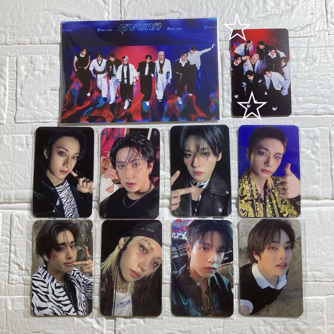 

[Б/У] Straykids KARMA Набор бонусных торговых карточек Aladin с открыткой