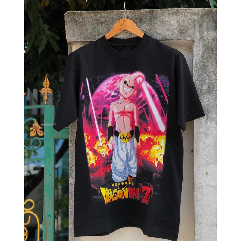 

Retro Dragon Ball Little Buu Vintage Drop Shoulder T-Shirt Drop Shoulder 1 чёрный