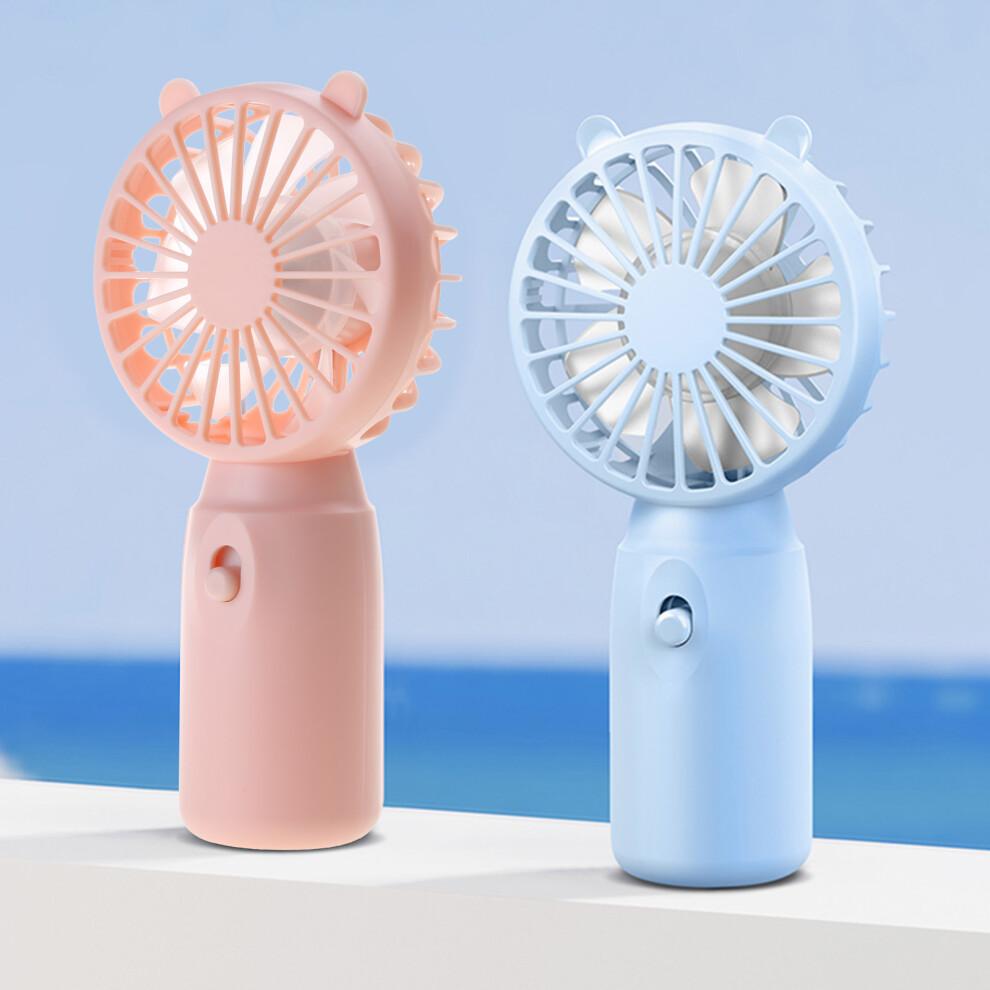 Handheld Fan Mini Cooling Fans AA-Battery-White