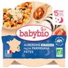 Babybio - Teller Gute Nacht Aubergine Makkaroni Oregano - Bio - 260g - Ab 15 Monaten