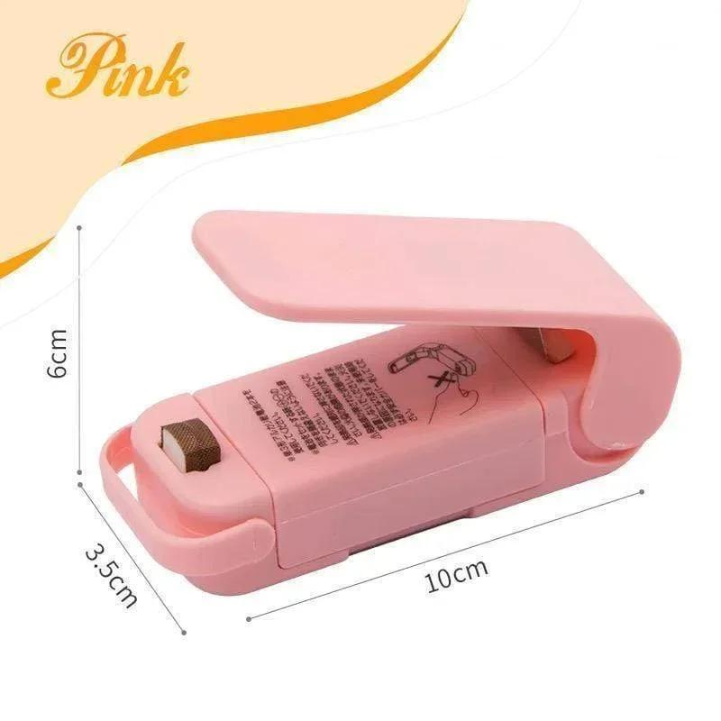Taşınabilir Mini Mühürleyici Ev Isı Torbası Plastik Gıda Atıştırmalık Torbası Mühürleme Makinesi Gıda Ambalajı Mutfak Saklama Torbası Klipsleri Toptan