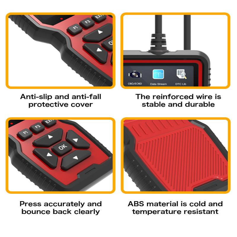 V519 Professional Usb Obd2 Scanner Car Diagnostic Tool For Real Time Engine Monitoring And Error Code Reset