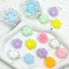 Multifunctional Cat Paw Squishy Toys Transparent Glow In The Dark Soft TPR Stress Relief Fidget Toys 1 Set For Kids Holiday Gift