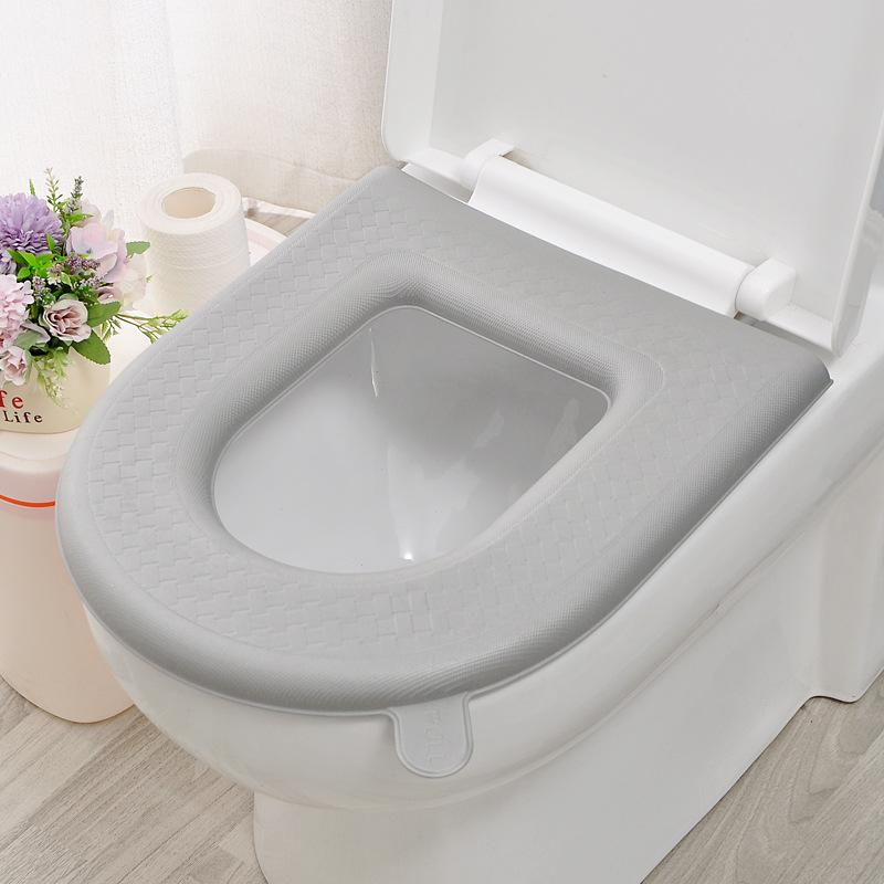 Eva Toilet Seat Cover Mat Summer Soft Washable Closestool Mat Seat Case Toilet Lid Pad Cover Bathroom dropshipping