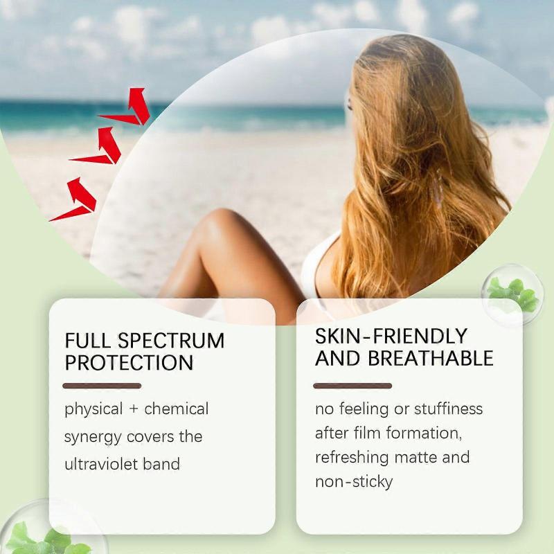 Centella Sunscreen SPF50 PA++++ Calming Moisture Facial Sunscreen Centella Asiatica Sunscreen No White Cast Sun Screen for Oily Sensitive Skin