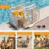 PVC Transparent Makeup Bag Waterproof Beach Handbag Fashion Swimming Storage Bag  Sports