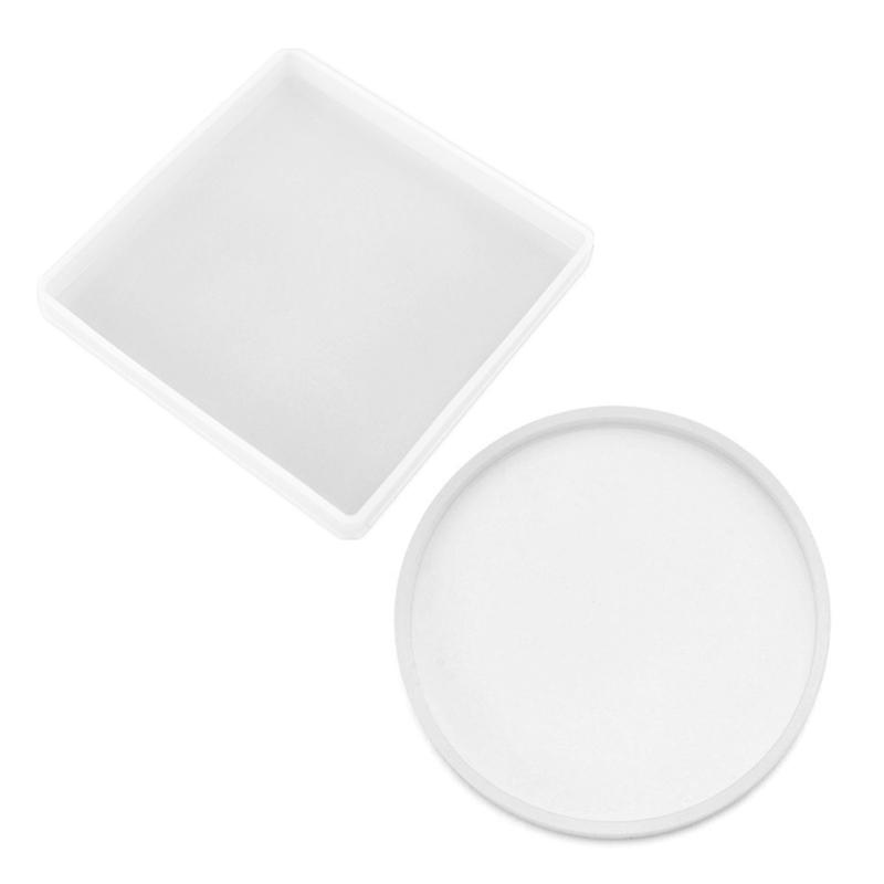 Handmade Home Decoration Making Mold Crystal Mould DIY Arts Craft Cups Mats Mold 1